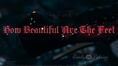 TRAILER: How Beautiful Are The Feet - foot fetish cinematic artistic baroque music Emily Adaire TS h Thumb