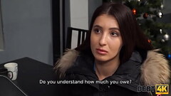 DEBT4k. Girl owes money and she is fucked after the debt collector finds her Thumb