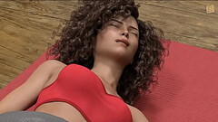 Big City Pleasures 55, Watch Gorgeous Gina Touching Her Pussy Through Her Yoga Pants Thumb
