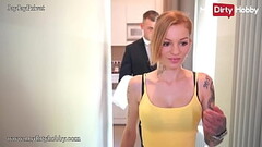 - Beautiful babe gets fucked by the room service Thumb