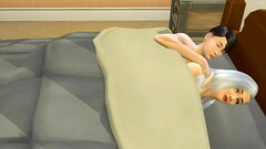 step Son Sneaks Under His step mom Blanket Knowing She Is Naked Under Thumb