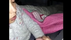 I SWALLOW ALL THE ACCUMULATED MILK OF MY HUSBAND - I SHOW THE TONGUE WITH SEMEN Thumb