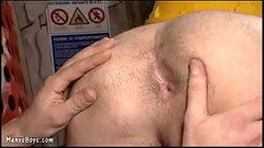 Steamy Old Young gay sex at a construction site Thumb