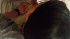 Amateur girl gives a BJ Thumb