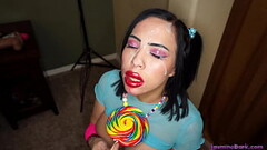 Punished by Step Daddy BJ Facial Jasmine Dark Thumb