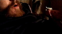 Cum in own mouth! Slow motion Thumb