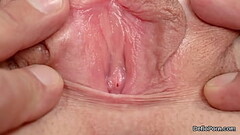 Pretty teen gapes pink cunt and gets deflowered Thumb
