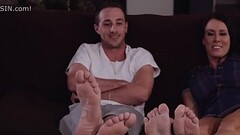 Lucas Frost fucks his curvy stepmother Reagan Foxx Thumb
