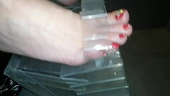 Clear Hand made High Heels Lady L.(video Short Version) Thumb