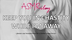 EroticAudio - Keep You In Chastity While I'_m Away, Cock Cage, Femdom -ASMRiley Thumb