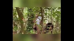 Fucking a pussy fairy in the woods Thumb