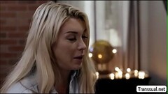 TS Aubrey let dude enjoys fucking her ass Thumb