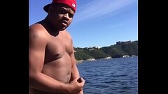 @ScottieCoxx almost caught jerking off in public at Lake Travis Hippie Hollow in Austin Texas Thumb