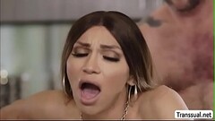 TS Jessy Dubai gets fuck in doggystyle Thumb