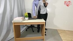 Huge squirt and anal fuck for protect my job at office. preview. Ashavindi Thumb